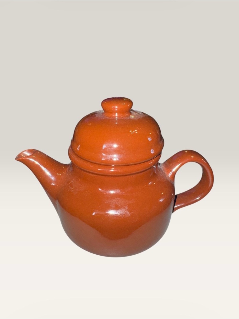 Vintage 1983 Gailstyn-Sutton Rondo Brown Ceramic Teapot Japan